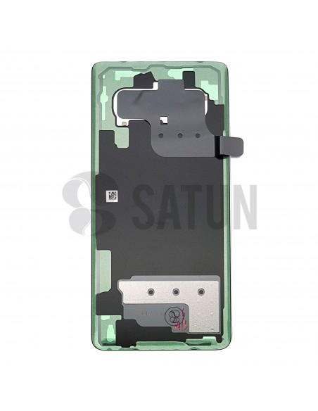 Tapa de batería Samsung Galaxy S10 Plus blanco prisma posterior. GH82-18406F
