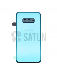 Tapa de batería Samsung Galaxy S10e verde frontal. GH82-18452E