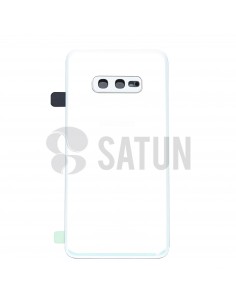 Tapa de batería Samsung Galaxy S10e blanco frontal. GH82-18452F