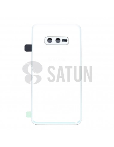 Tapa de batería Samsung Galaxy S10e blanco frontal. GH82-18452F
