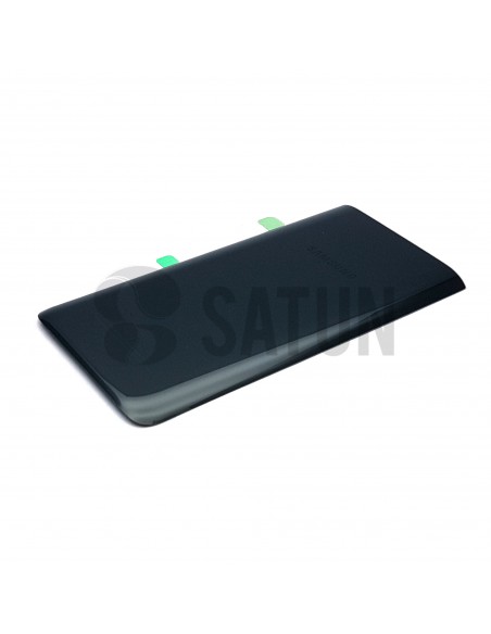 Tapa de batería Samsung Galaxy A80 negro perspectiva. GH82-20055A