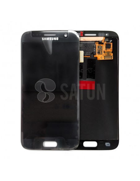 Pantalla Samsung Galaxy S7 negro. GH97-18523A y GH97-18761A