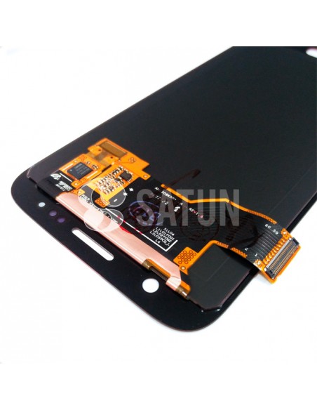 Pantalla Samsung Galaxy S7 negro interior. GH97-18523A y GH97-18761A