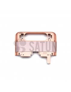 Carcasa intermedia superior Samsung Galaxy A80 oro frontal. GH82-20429C