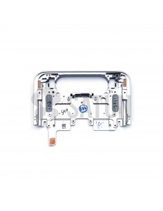 Carcasa intermedia superior Samsung Galaxy A80 plata frontal. GH82-20429B 2