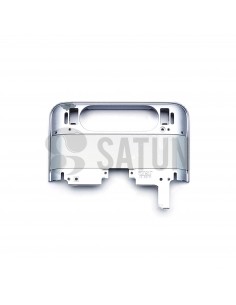 Carcasa intermedia superior Samsung Galaxy A80 plata frontal. GH82-20429B