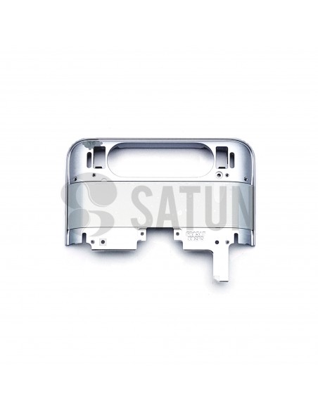 Carcasa intermedia superior Samsung Galaxy A80 plata frontal. GH82-20429B