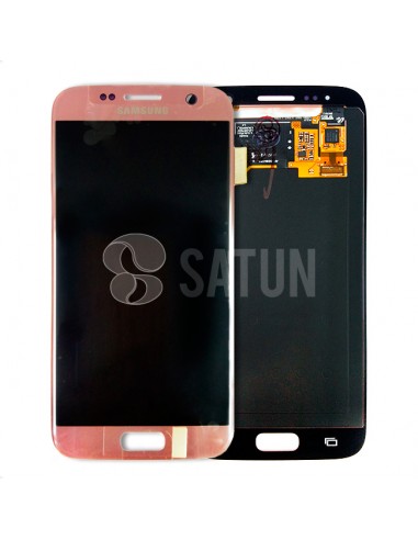 Pantalla Samsung Galaxy S7 rosa. GH97-18523E y GH97-18761E