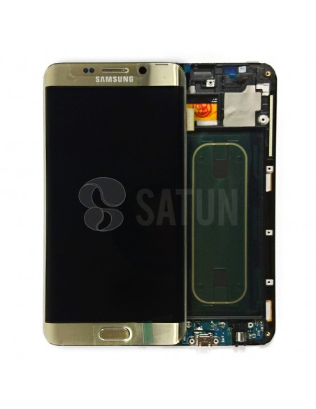 Pantalla Samsung Galaxy S6 Edge Plus oro. GH97-17819A