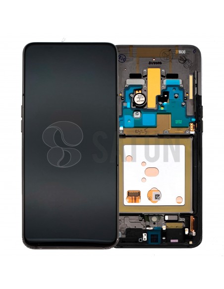 GH82-20348A . Pantalla con marco Samsung Galaxy A80 negro.