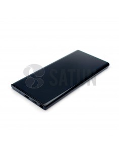 Pantalla con marco Samsung Galaxy Note 10 negro. GH82-20818A y GH82-20817A 2