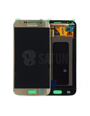 Pantalla Samsung Galaxy S6 oro. GH97-17260C
