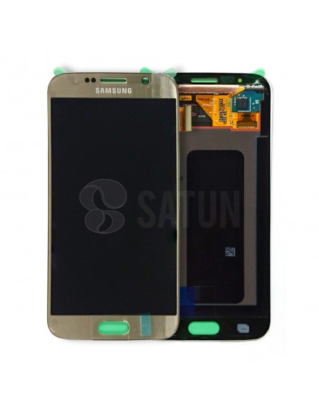 Pantalla Samsung Galaxy S6 oro. GH97-17260C