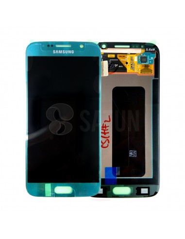 Pantalla Samsung Galaxy S6 azul. GH97-17260D