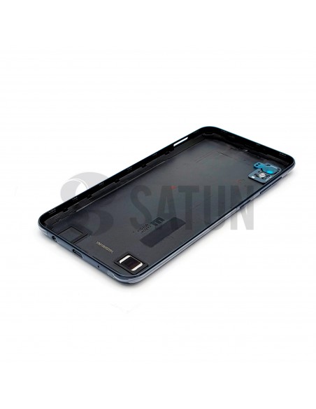 Carcasa trasera Samsung Galaxy A10 negro vista interior perspectiva. GH82-20232A