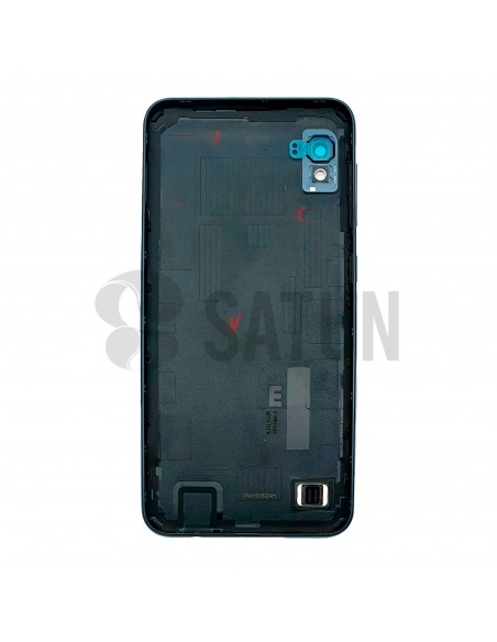 Carcasa trasera Samsung Galaxy A10 negro vista interior. GH82-20232A