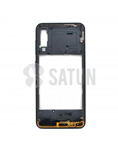 GH98-44765A. Carcasa intermedia Samsung Galaxy A30s negro en perspectiva. 2