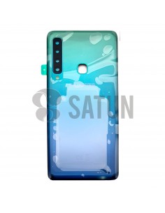 GH82-18234B . Tapa de batería Samsung Galaxy A9 2018 azul. Frontal