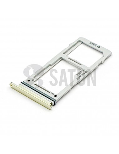 GH98-43759G . Bandeja dual SIM microSD Samsung Galaxy S10e amarillo