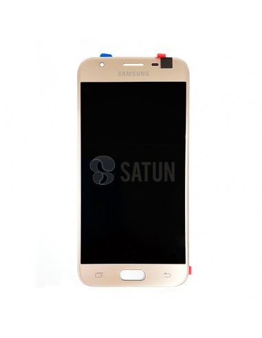 Pantalla Samsung Galaxy J3 2017 oro frontal