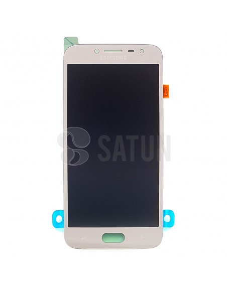 Pantalla Samsung Galaxy J2 Pro oro frontal. GH97-21339D