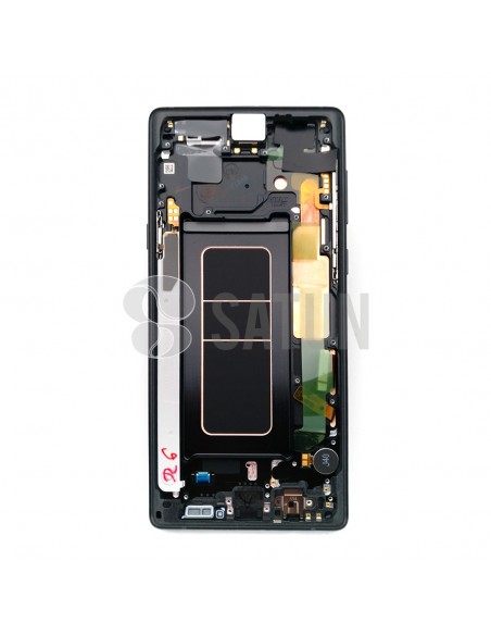 Pantalla Samsung Galaxy Note 9 negro interior. GH97-22269A y GH97-22270A