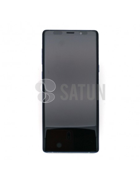 Pantalla Samsung Galaxy Note 9 azul frontal. GH97-22269B y GH97-22270B