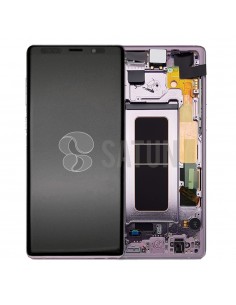 Pantalla con marco Samsung Galaxy Note 9 morado. GH97-22269E y GH97-22270E