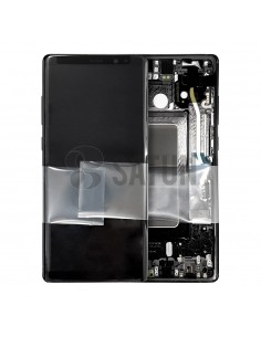 Pantalla con marco Samsung Galaxy Note 8 negro. GH97-21065A y GH97-21066A