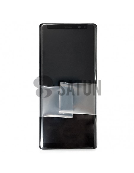 Pantalla con marco Samsung Galaxy Note 8 azul frontal. GH97-21065B y GH07-21066B