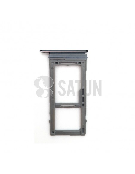 Bandeja SIM y MicroSD Samsung Galaxy Note 9 negro posterior