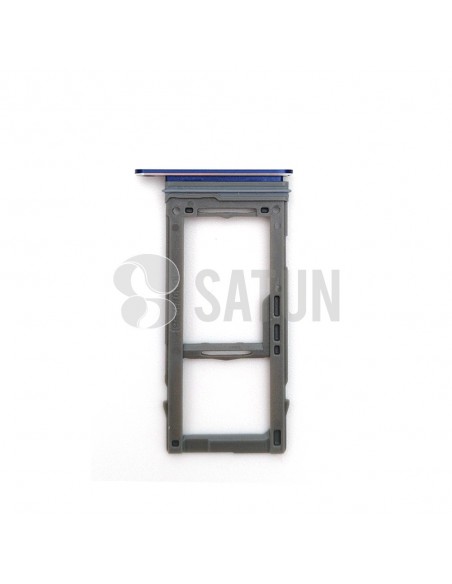 Bandeja SIM y MicroSD Samsung Galaxy Note 9 azul posterior