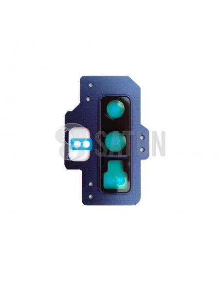 Embellecedor cámara trasera Samsung Galaxy Note 9 azul frontal