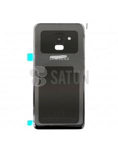 Tapa de batería Samsung Galaxy A8 negro frontal