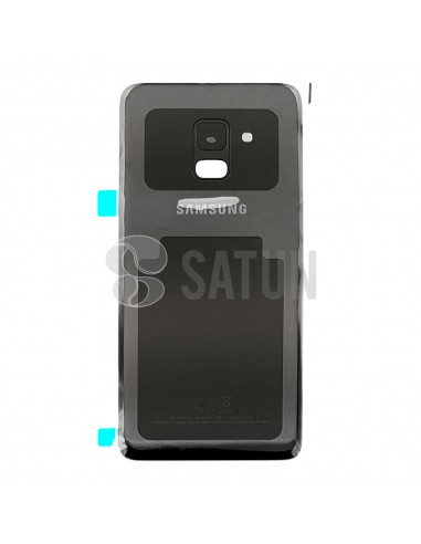Tapa de batería Samsung Galaxy A8 negro frontal