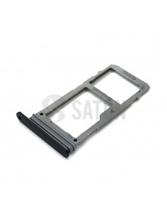 Bandeja SIM2 y microSD Samsung Galaxy A8 negro 