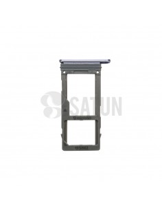 Bandeja SIM2 y microSD Samsung Galaxy A8 morado 2