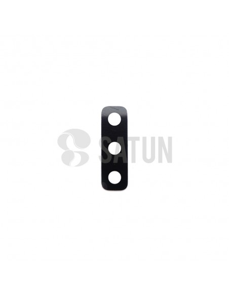 Cristal cámara trasera Samsung Galaxy A7 2018 negro frontal