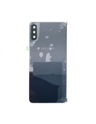Tapa de batería Samsung Galaxy A7 2018 negro frontal