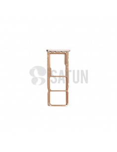 Bandeja Dual SIM y MicroSD Samsung Galaxy A7 2018 oro 2