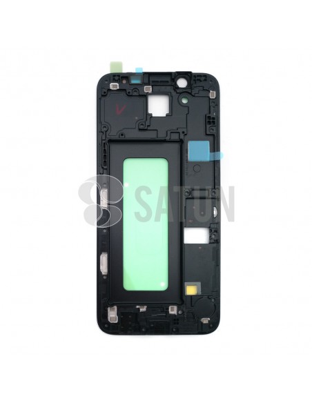 Chasis intermedio Samsung Galaxy A6 negro posterior
