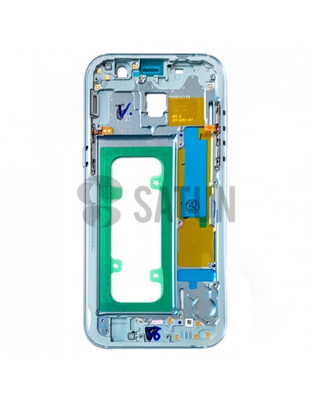Carcasa intermedia Samsung Galaxy A5 2017 azul