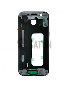 Carcasa intermedia Samsung Galaxy A5 2017 negro