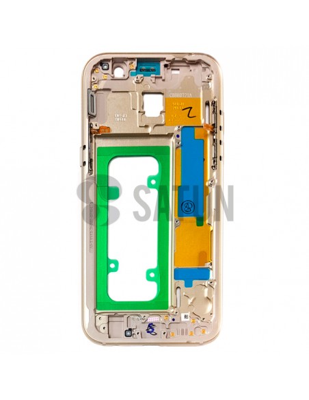 Carcasa intermedia Samsung Galaxy A5 2017 oro