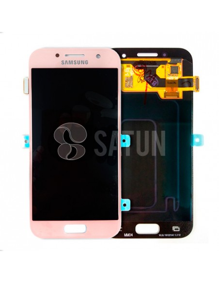 Pantalla Samsung Galaxy A3 2017 rosa