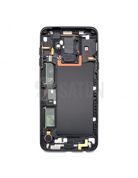 Carcasa trasera Samsung Galaxy A6 plus negro