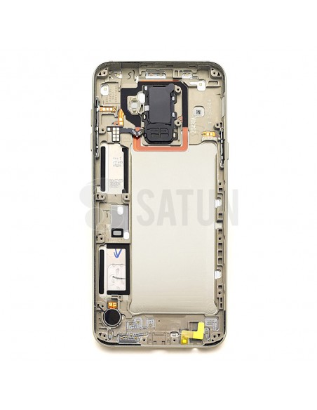 Carcasa trasera Samsung Galaxy A6 plus oro