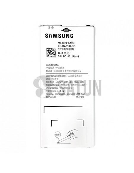 Batería Samsung Galaxy A5 2016 (SM-A510) EB-BA510ABE - 2900mAh