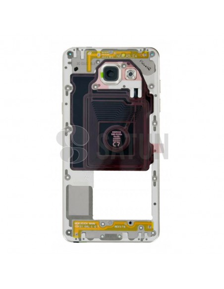 Carcasa intermedia Samsung Galaxy A5 2016 blanco
