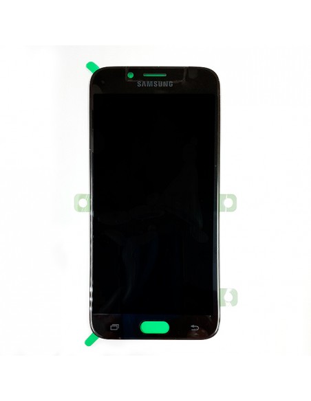 Pantalla Samsung Galaxy J7 2017 negro frontal. GH97-20736A
